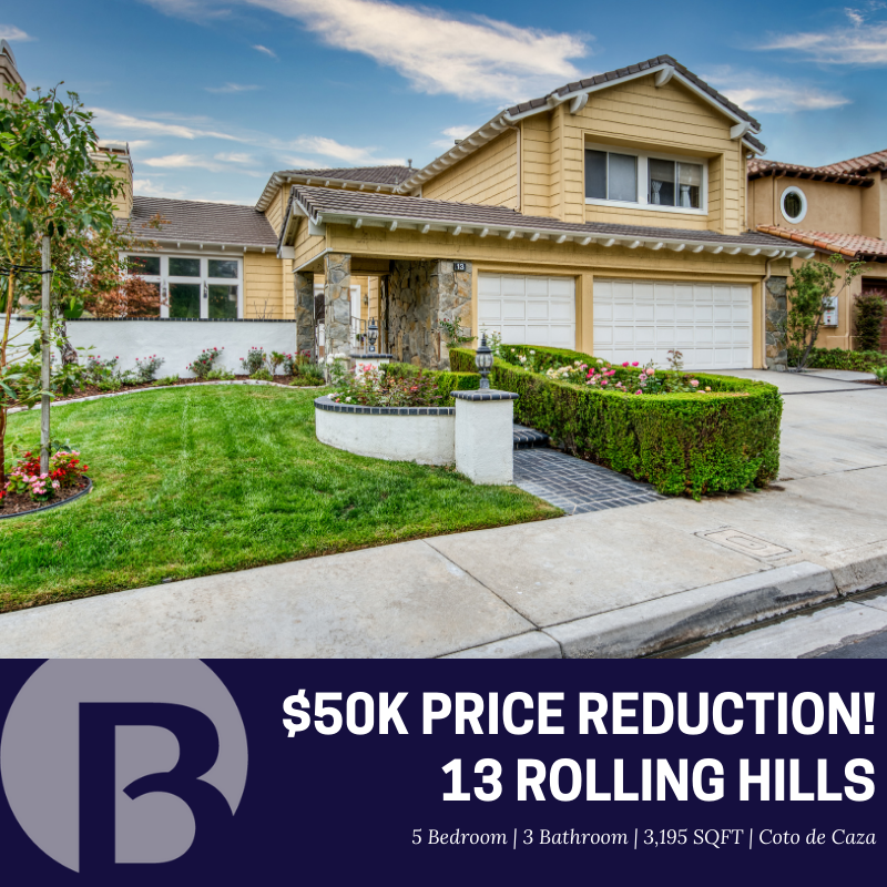 ⬇️ $50K Price Reduction! An exceptional pool home located in the heart of Coto de Caza. Now offered at $1,099,000. Call today to schedule a showing! 949-433-3422
*
*
#pricereduction #cotodecaza #realestate #thebowenteam #welcomehome #socalrealtor #ocrealestate #homebuying #remax