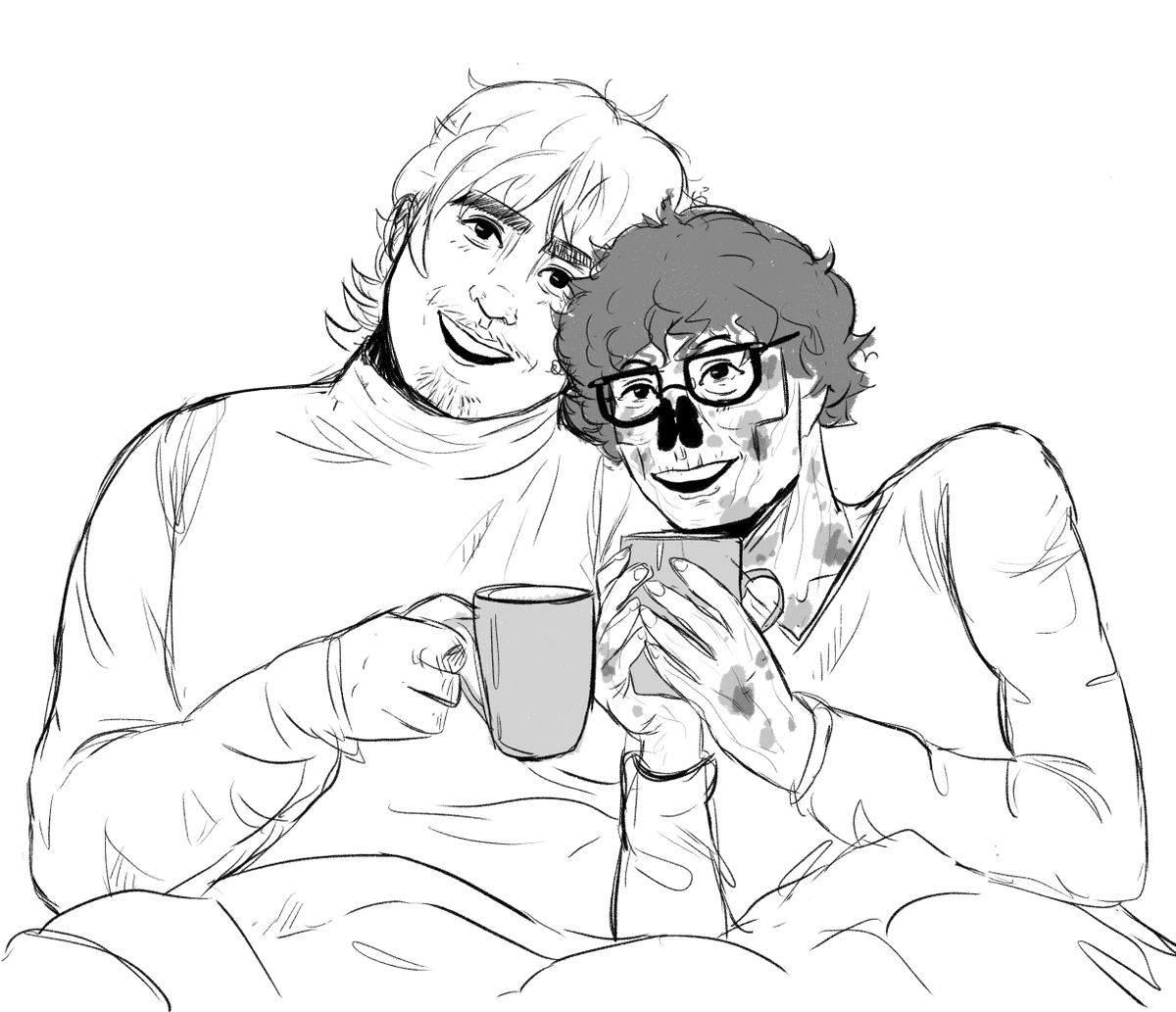 gay people enjoying some pre-war hot coco @OCDisaster69 