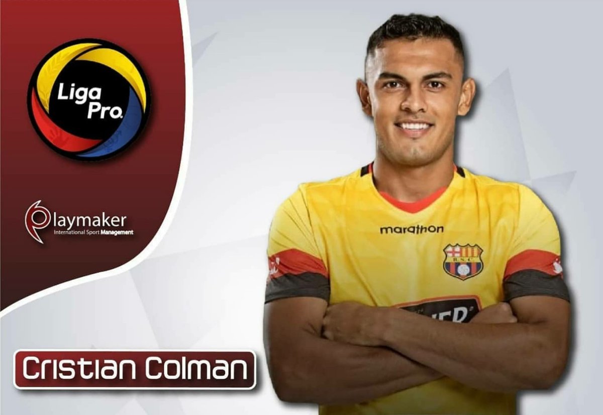 Nuestro representado <a href="/colman940/">Cristiancolman16</a> estará como alternativa en <a href="/BarcelonaSC/">BARCELONA S.C.</a> frente al <a href="/ClubMushucRuna1/">Mushuc Runa Sporting Club</a> por la <a href="/LigaProEC/">LigaPro</a>