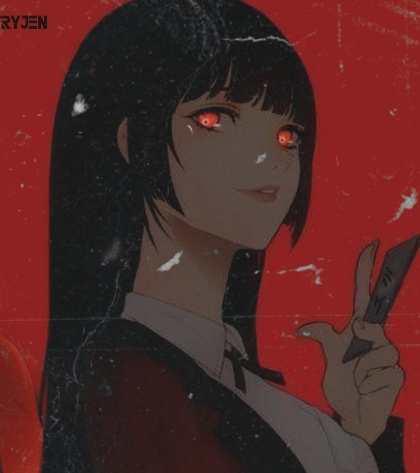 artistryjen's tweet photo. Lisa As Yumeko Jabami @BLACKPINK https://t.co/6mhRiOKyPB