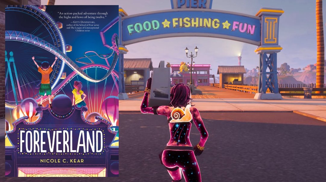 Can you picture rollercoasters by the pier in Sweaty Sands? Fun-loving thrill-seekers should try FOREVERLAND by  @nicoleckear