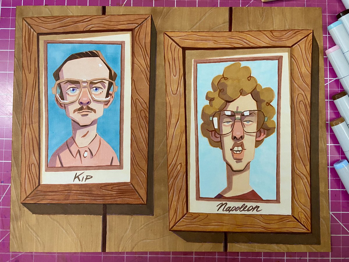 next up is @/actionhankbeard. i’ve been following nuri for a while now and i get inspired to draw every time i see his art. i love his use of shapes and colors and his poses are so dynamic and fluid. not to mention his traditional work is *chefs kiss* 