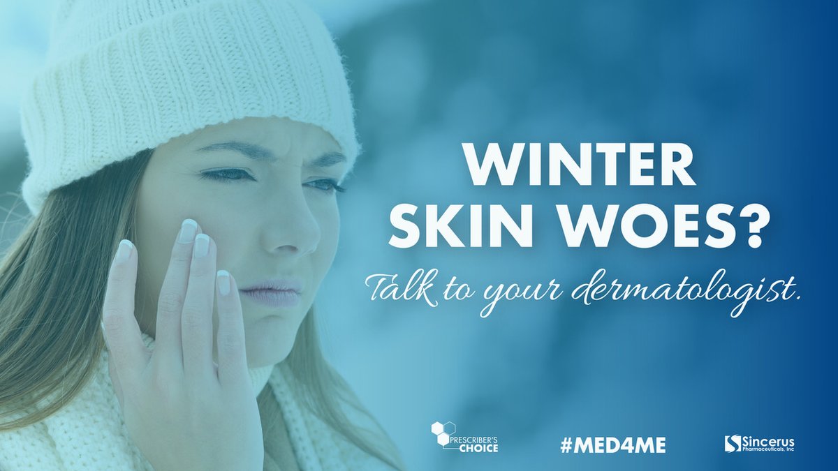 PrescribeChoice's tweet photo. Acne and other skin conditions can worsen or become more difficult to treat in winter - this is largely because of excessive skin drying. If your skin condition isnβt responding to your medicine, talk to your doctor about #custommedicines. #med4me #winterskincare #winteracne https://t.co/Isv5yme5TN