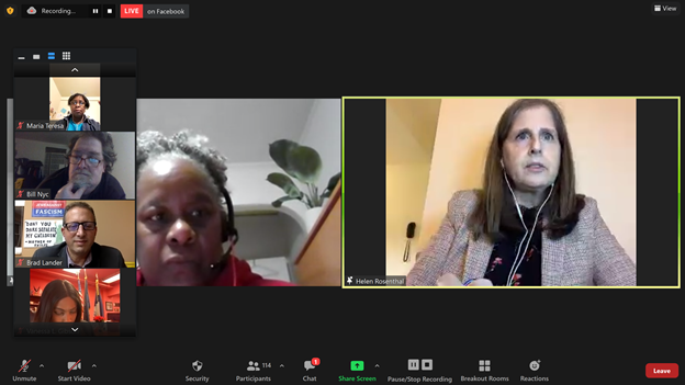 RTCNYC's tweet photo. Thank you to CMs @Vanessalgibson @bradlander @HelenRosenthal for committing to pass #Intro2050 to make sure all our neighbors at risk of eviction during #ICOVID19 have legal representation and can fight to stay in their homes! #EvictionFreeNY #StopEvictions #DefendCommunities https://t.co/djExVmBm6n