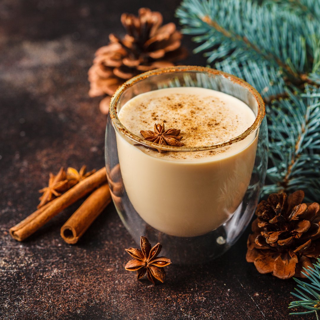 Holiday VeggNOG
2 cups plant-based milk
1 cup cold water
1 cup dates (presoaked in warm water 20 minutes)
2 packs firm tofu
1 to 2 tsp of nutmeg
Very small pinch of clove (adjust to your liking)
Pinch of salt. 
Blend all of the ingredients up in your blender of choice.
ENJOY!