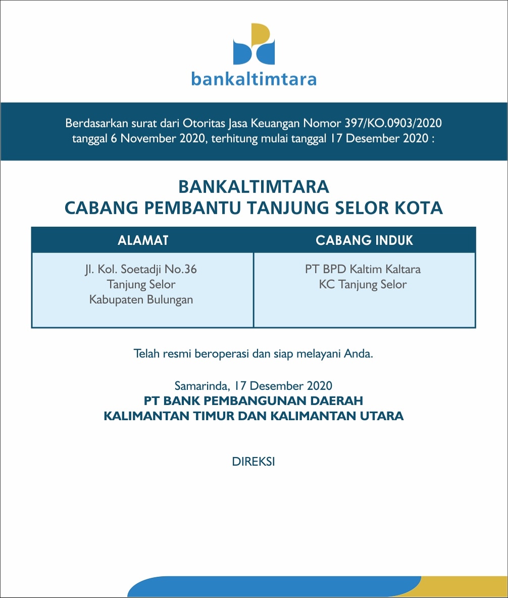 Pt Bpd Kaltim Kaltara Bankaltimtara Twitter