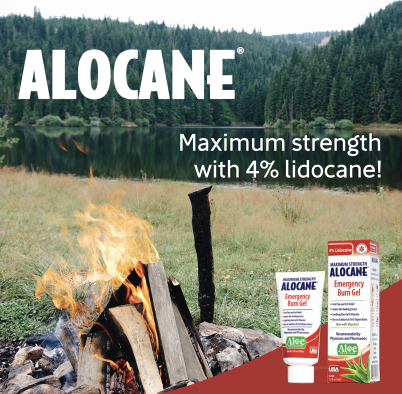 AlocaneGel's tweet photo. Lidocaine gives instant relief to your burn. Alocane® uses 4% lidocaine, the maximum strength allowed by the FDA, to halt burn pain right away. Shop online and learn more about our key product ingredients at https://t.co/oWaZ0WL4o6 Free shipping on orders of $50+! https://t.co/o4gpveXQk7