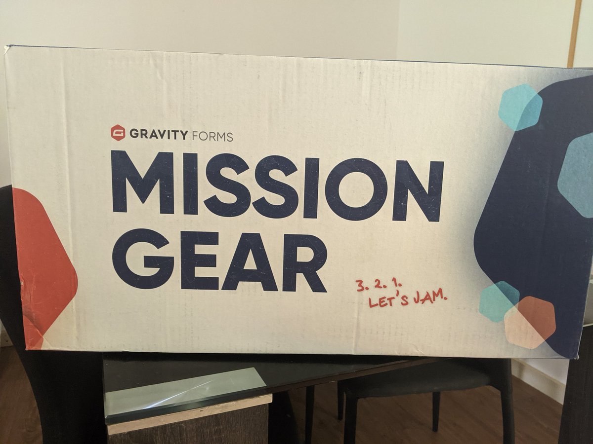jakejackson__'s tweet photo. Well this is a truely wonderful Christmas surprise! This awesome bit of #gravitygear arrived in the post today from @gravityforms ❤️ This is one of the many reasons I exclusively choose Gravity Forms to build add-ons like @GravityPDF and @imagehoppergf for 😊 Thanks so much! https://t.co/smoeX3uMhW