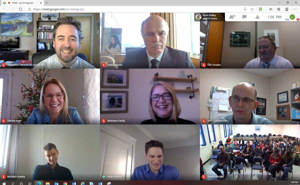 Andrew Parsons (@andrew_parsons1) on Twitter photo AMAZING call today w/ schools from across NL, with local experts filling in our students on the amazing tech opportunities right here at home!!
<a href="/EDU_GovNL/">Education and Early Childhood Development</a> <a href="/ClearRisk/">ClearRisk</a> <a href="/craigarowe/">Craig Rowe</a> <a href="/paulpreston_nl/">Paul Preston</a> <a href="/_techNL/">techNL</a> <a href="/deirdreayre/">Deirdre Ayre Casey (Beep)</a> <a href="/Other_Ocean/">Other Ocean</a> <a href="/TomOsborneMHA/">Tom Osborne LIB</a> <a href="/WarriorsWvh/">WarriorsWVH</a> <a href="/SJRH_NL/">St. James' Regional High, PAB</a>
<a href="/VAV_Vikings/">Valmont Academy</a> AMAZING call today w/ schools from across NL, with local experts filling in our students on the amazing tech opportunities right here at home!!
<a href="/EDU_GovNL/">Education and Early Childhood Development</a> <a href="/ClearRisk/">ClearRisk</a> <a href="/craigarowe/">Craig Rowe</a> <a href="/paulpreston_nl/">Paul Preston</a> <a href="/_techNL/">techNL</a> <a href="/deirdreayre/">Deirdre Ayre Casey (Beep)</a> <a href="/Other_Ocean/">Other Ocean</a> <a href="/TomOsborneMHA/">Tom Osborne LIB</a> <a href="/WarriorsWvh/">WarriorsWVH</a> <a href="/SJRH_NL/">St. James' Regional High, PAB</a>
<a href="/VAV_Vikings/">Valmont Academy</a>