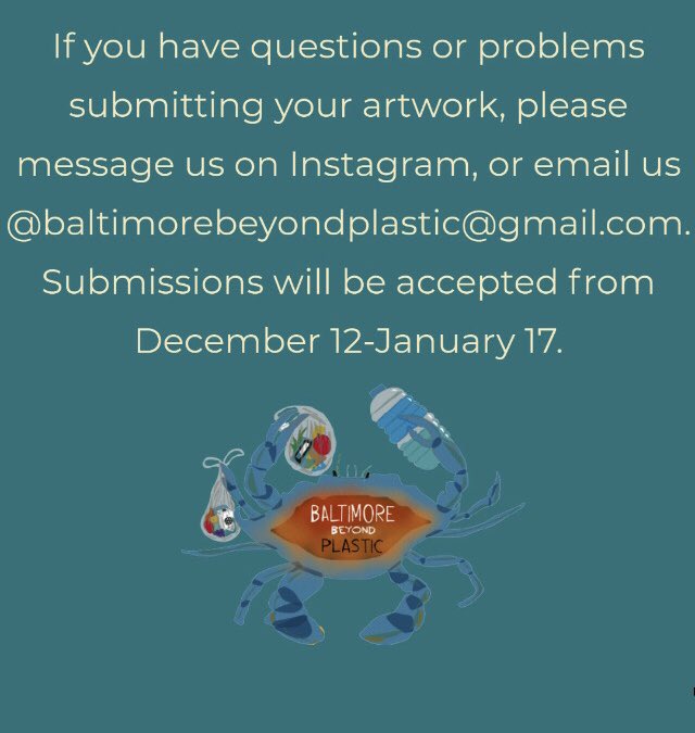 We are officially hosting an environmental art contest surrounding the theme “We are not disposable!!” More info below :)