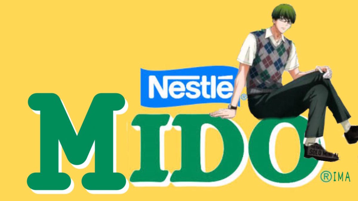 shilo__'s tweet image. knb characters as brands