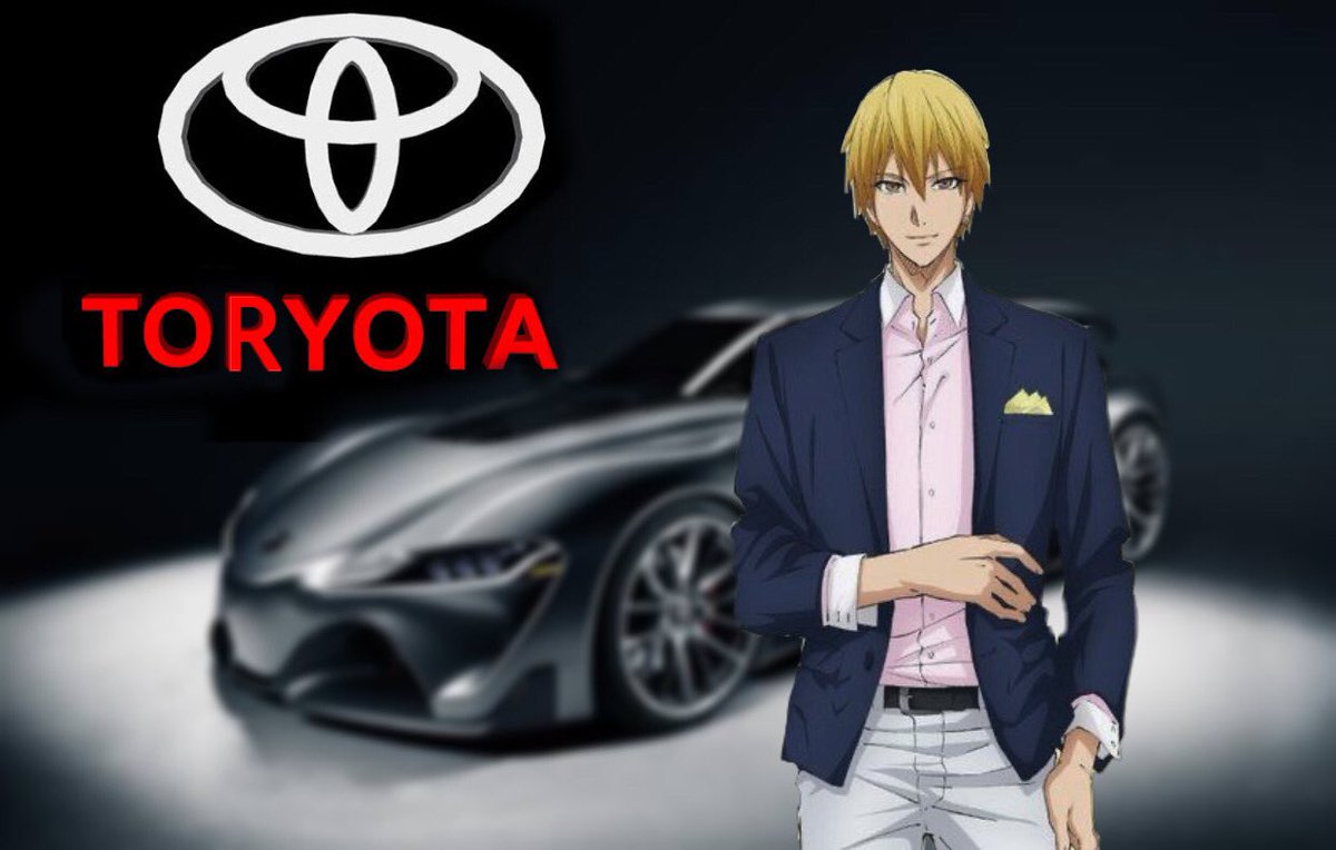 shilo__'s tweet image. knb characters as brands