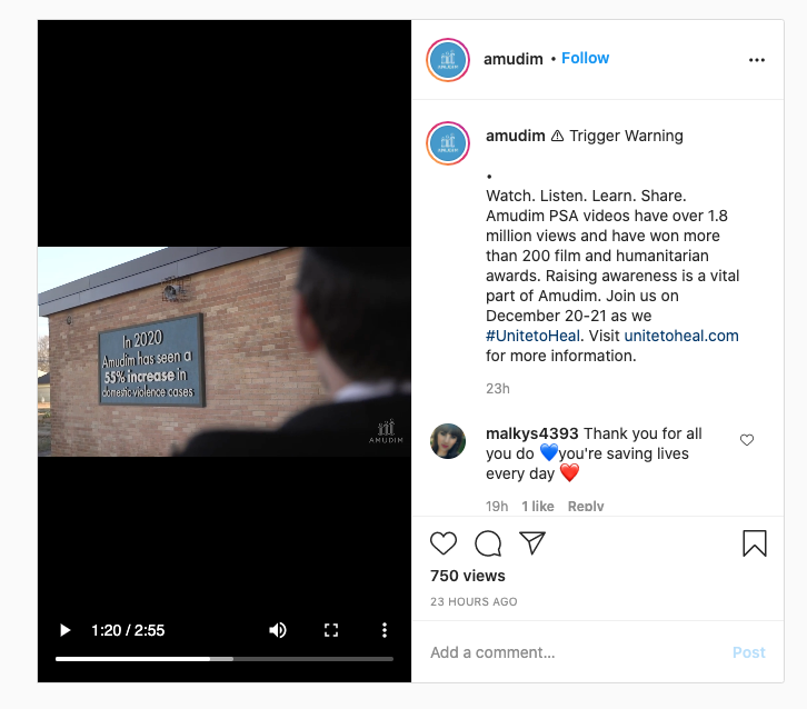 You want specifics? You want to talk about the 55% increase in domestic violence cases  @AmudimOrg has dealt with this year ?