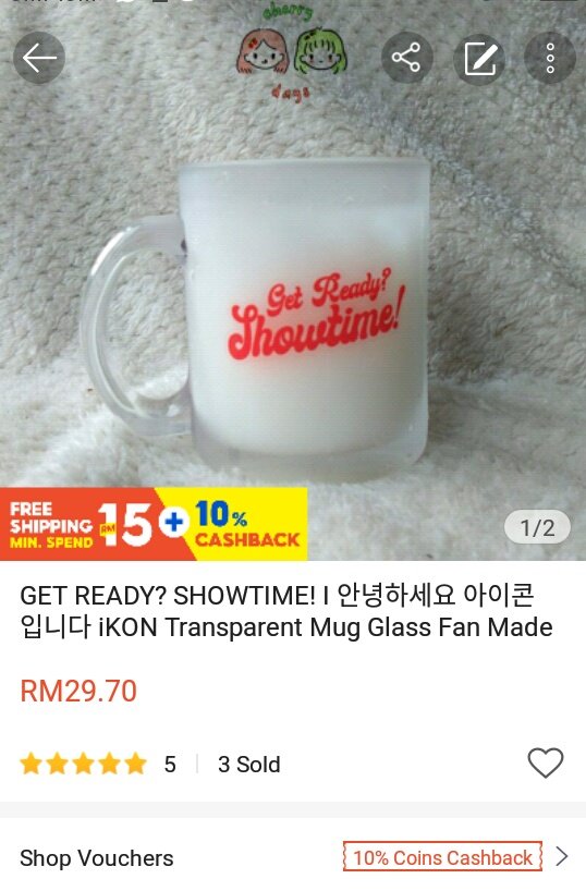 _cherrydays's tweet photo. 🇲🇾 iKONICS! [HELP RT]

iKON mugs available now! It's ready to ship~~ but we need some time to ship out due to J&amp;T post office too farㅠㅠ Will get fanmade concert ticket and button badge with safety pin! 😆😆

Please apply shopee free shipping and cashback ^^ https://t.co/Hdxwn4KFzX