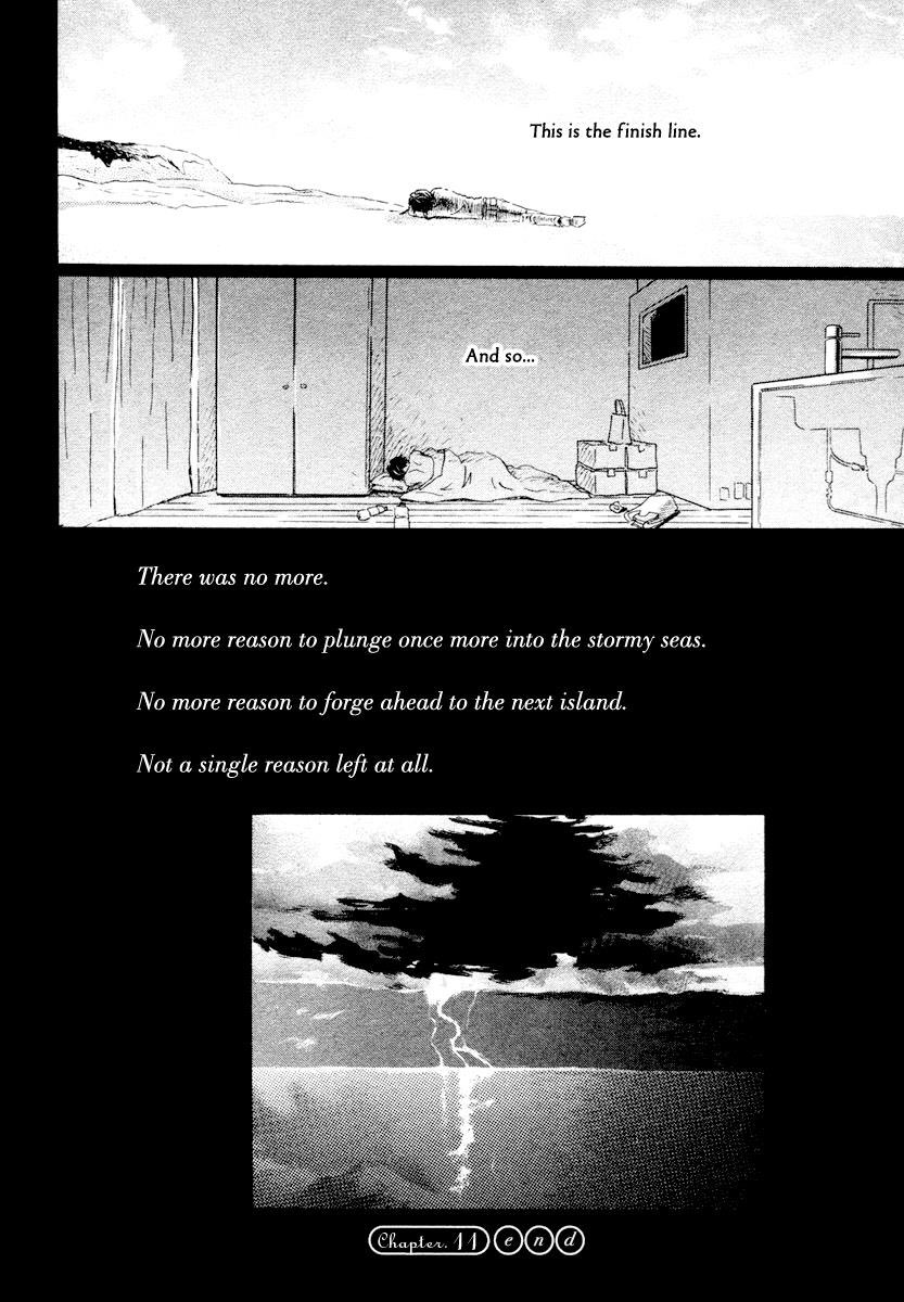 The idea of climbing to the top of the shogi world is consistently presented as a storm in the series. You have Rei, who’s content with stagnation and sitting outside of the storm, seeking answers from outside of it.