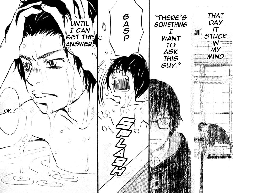 The idea of climbing to the top of the shogi world is consistently presented as a storm in the series. You have Rei, who’s content with stagnation and sitting outside of the storm, seeking answers from outside of it.