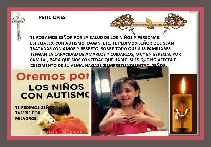 <a href="/marthabtz/">Martha Benitez</a> Ofrecemos este Rosario por todos los niños y personas especiales, para que sean rayados con amor 🙏🏻