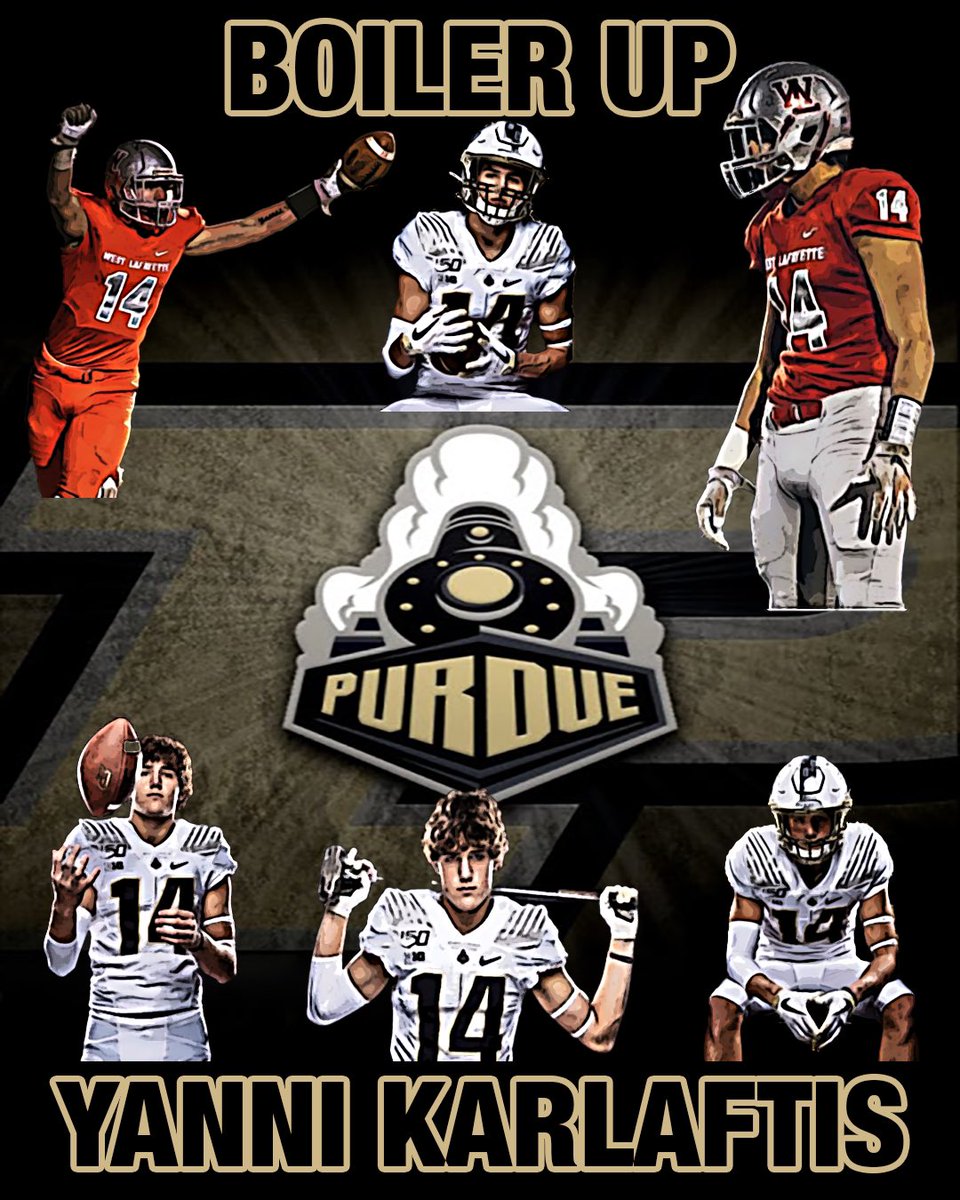 BREAKING: 2021 4 🌟 OLB Yanni Karlaftis has committed to Purdue! Karlaftis is the 15th ranked OLB in the nation and the 3rd ranked player from Indiana. Karlaftis's older brother, George, is a standout defensive end at Purdue.