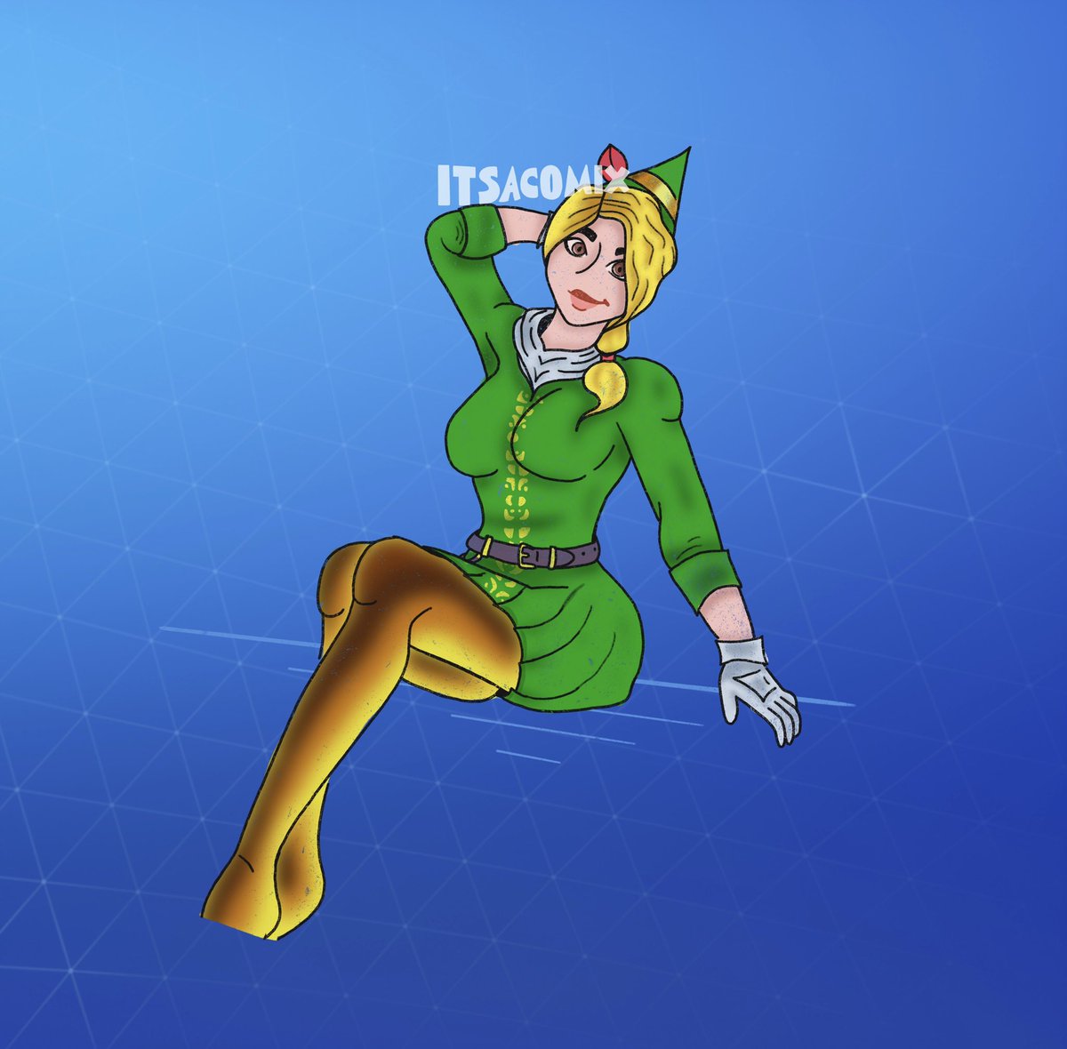 QueerLemonade_'s tweet photo. 🎄Snowbells A.K.A. Code Name F.A.E.☃️
Congrats @D3NNI_yt on your skin getting in the game!!💥💫 #fortniteart #fortnite #art #artist #arts #d3nni #snowbell #fortnitesnowbell #snowbellfortnite #codenamefae #minty #mintyaxe #mintyfortnite #fortniteminty #Christmas https://t.co/mOzES79pTk