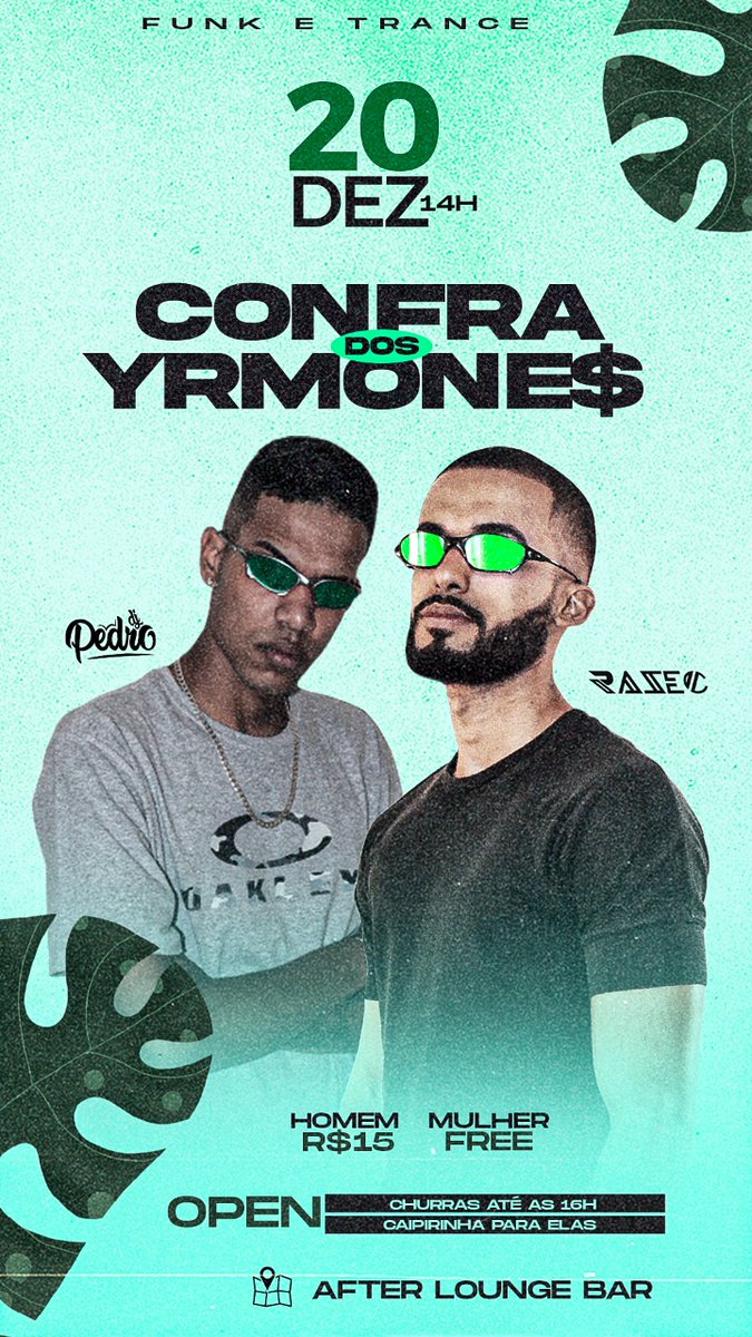 Viitorisn's tweet photo. 🔥Confra Dos Yrmonesss$🔥
‼️DOMINGO 20 de DEZEMBRO
AS 14H‼️
📍AFTER LOUNGE BAR (JARDIM ORIENTE )
🎶 Funk - Trance 🎶
Open churrasco até as 16H
Open caipirinha até durar o estoque
*HOMEM 15$
*MULHER FREE até as 16H *
✔️ÁREA COBERTA
✔️NARGUI LIBERADO
#VemProAfter https://t.co/jHugANbYYs