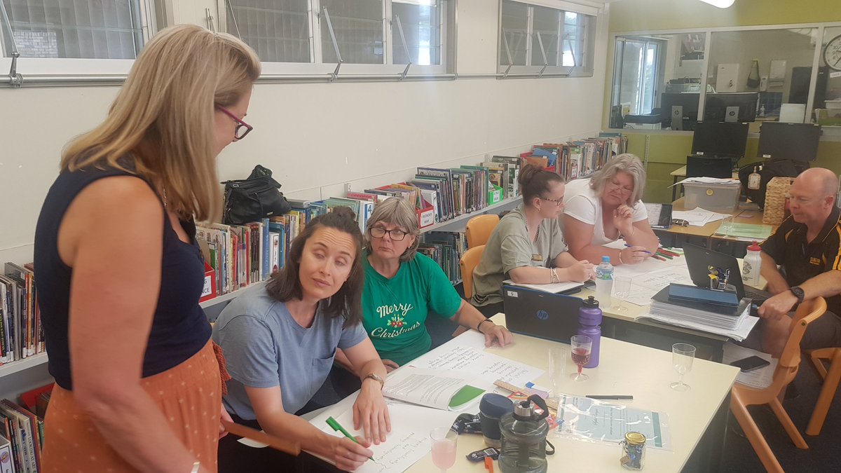 Learning isn't just for kids! Teachers getting organised.