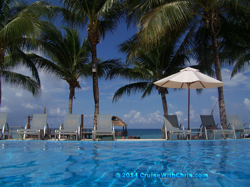 A9: @SecretsAura #Cozumel #Mexico totally chill resort #FoodTravelChat