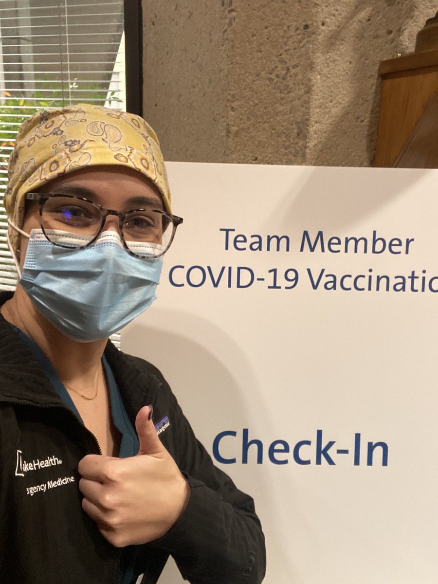 arb0701's tweet photo. That feeling when you get #vaccinated ... #COVID19 #CovidVaccine #HealthcareWorkers https://t.co/b3Tjoi7pWN