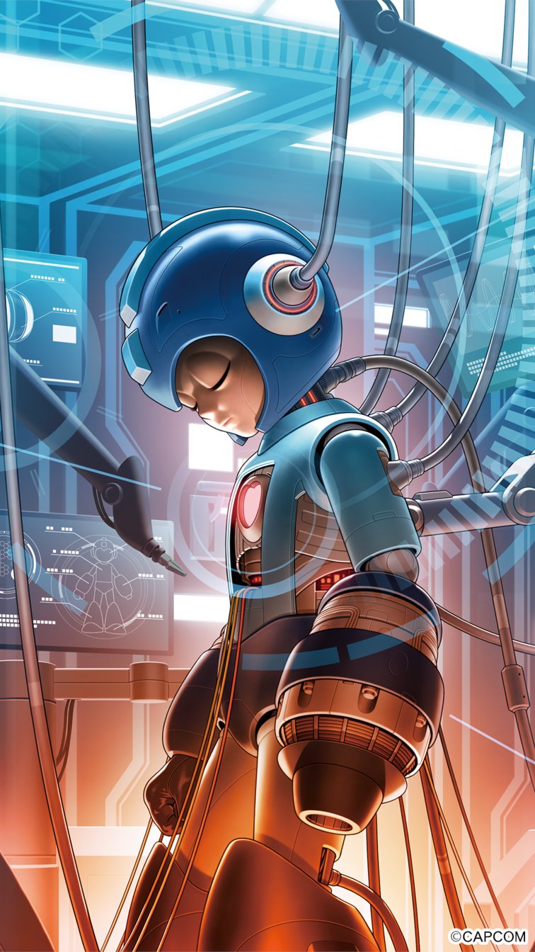 ロックマン33周年記念 公式twitterにて待ち受け画像のプレゼント企画がスタート 第1弾は森気楼氏のイラスト ゲーム エンタメ最新情報のファミ通 Com