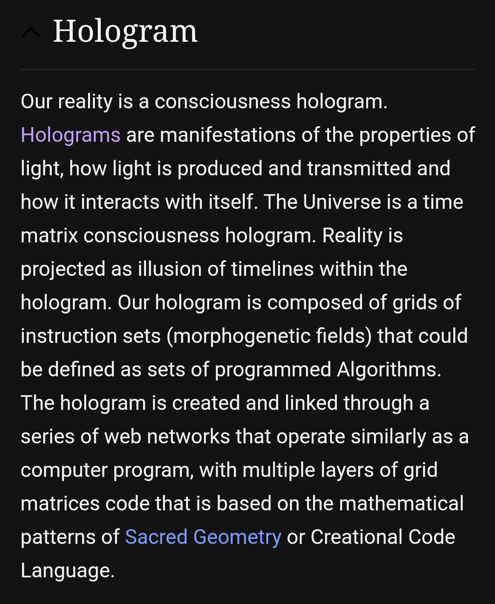 nCOcLLsECwTIVE1's tweet image. It&apos;s all just programming. We have to break through the illusion!! #hologram #massprogramming #realityisalie #wewillescape #destroyNAA #DNAreprogram