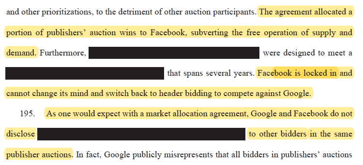 Someone should call the  @IAB and ask them about this since they influence the market and these are their two largest advertising members. I don't know how any publisher can sit in the same room with Google and Facebook going forward with these unanswered allegations. /27