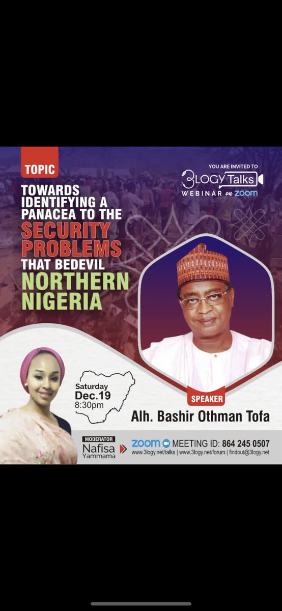 NafisaYammama's tweet photo. You can’t miss this @MBuhari @ArewaYouthForum @Arewacf https://t.co/GR1iwhlvOA