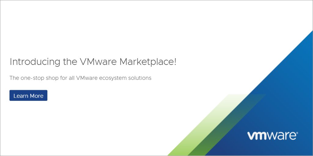 vmwmarketplace's tweet photo. Introducing the VMware Marketplace!
In Sep. 2020, we announced the new VMware Marketplace - the result of a consolidation between #VMwareSolutionExchange and #VMwareCloudMarketplace. #vmware #cloud @VMwareTAP Read here: https://t.co/ODepoPC1Dz https://t.co/OzRzdyk9T3