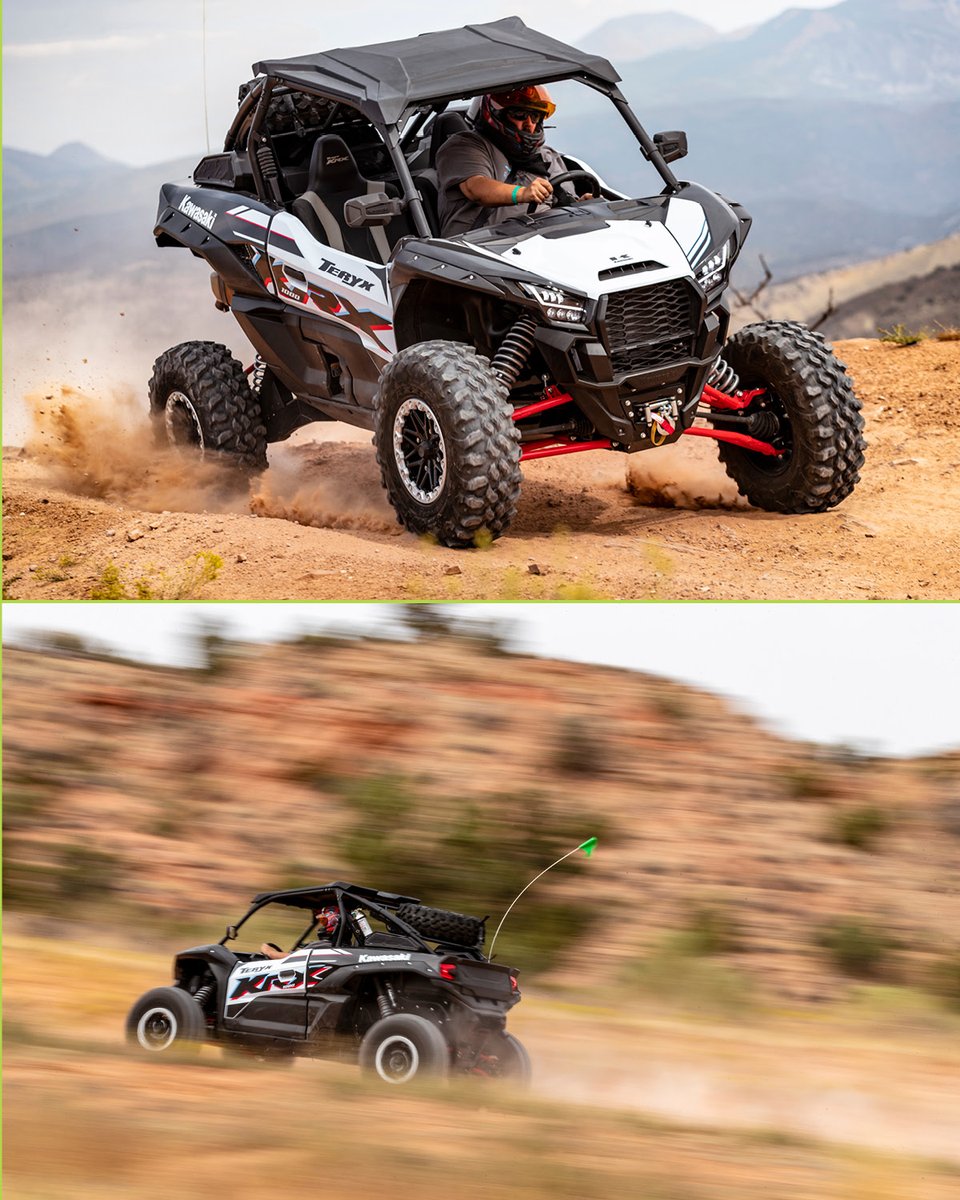 utvsportsmag's tweet photo. Area BFE and the @kawasakiusa KRX are quite the combo -  We got to throw them together and get some incredible 'bucket list' trail rides in. Find out what we think of the Kawasaki Experience in our December Issue.
#UTVSportsMag #KawasakiKRX #areaBFE #Moab #UtahOffroad #utv #sxs https://t.co/T8pr5YQZeC