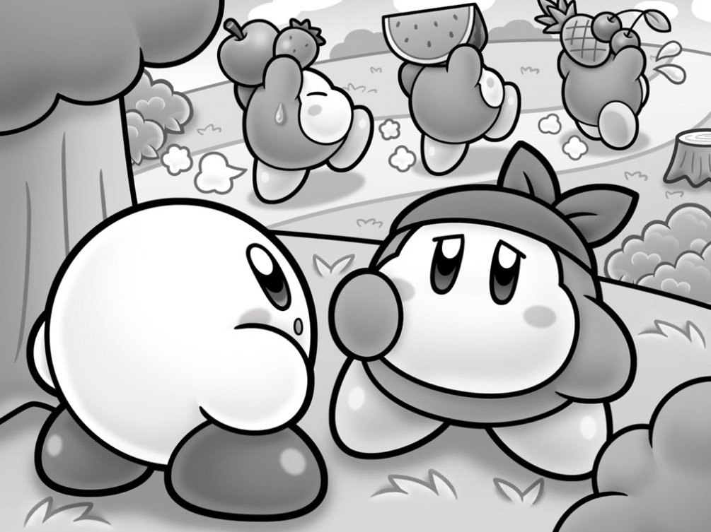 3 - Bandee is shown to get attached to people as well. In Revenge of the King, he is extremely dedicated to King Dedede, and Kirby's presence in Kirby Battle Royale gives him a major confidence boost. A lot of this is explained in the-