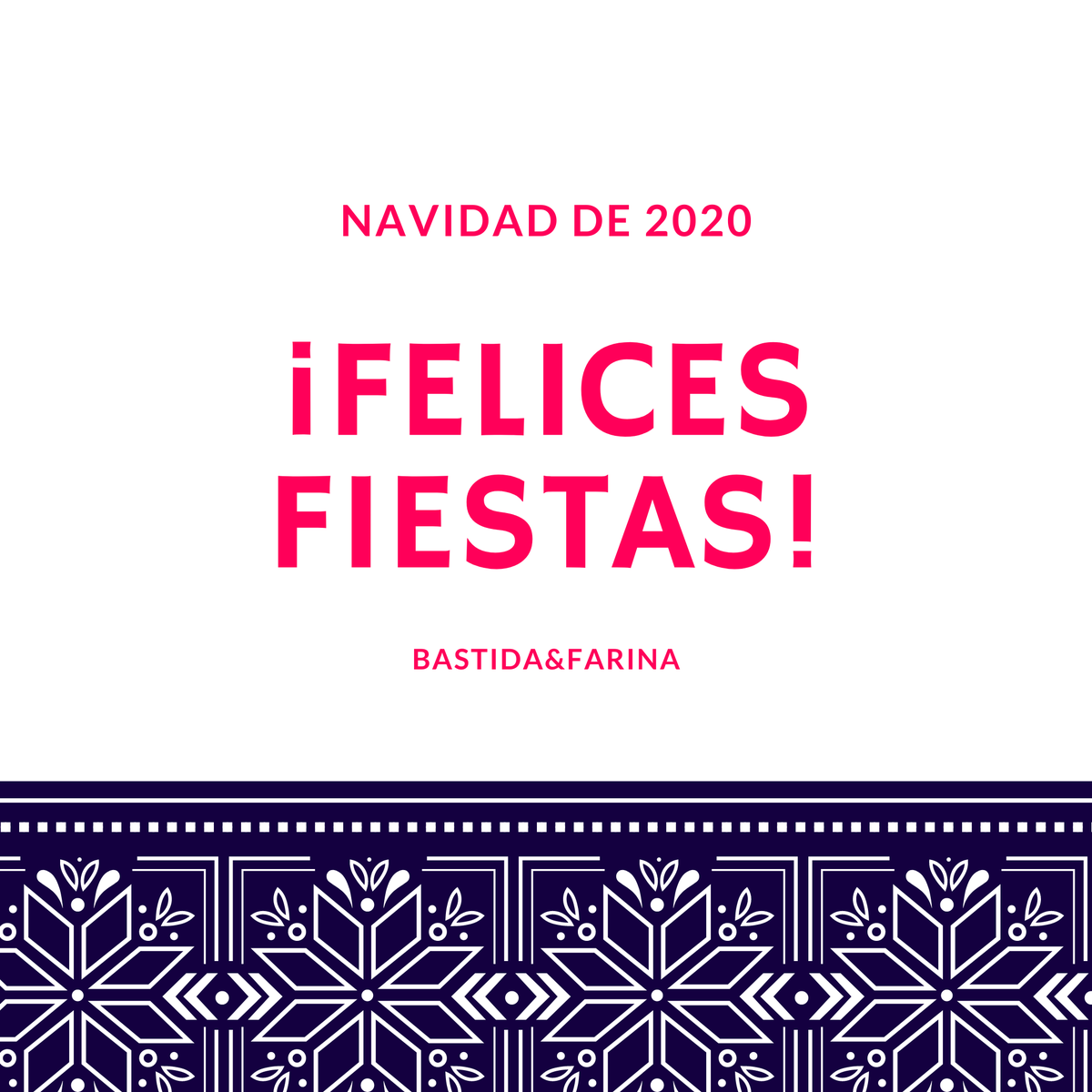 BastidaFarina's tweet photo. Desde Bastida&amp;Farina os queremos desear una Feliz Navidad!🎄🎁🎉 https://t.co/678Iau9JM0