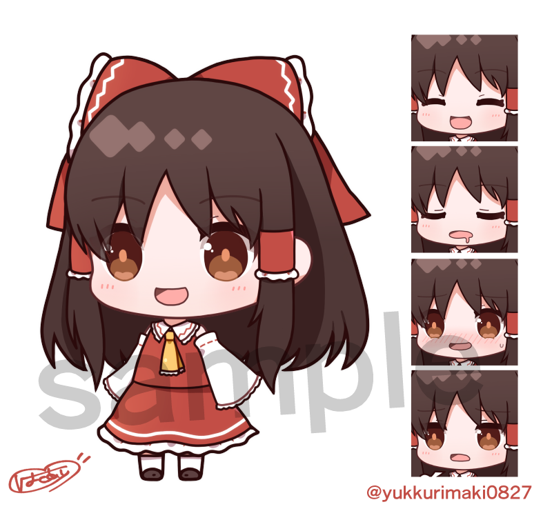 はくあり 改めましてゆっくりマキ様 Yukkurimaki07 の 動画立ち絵を描かせていただきました よろしくお願いします 博麗霊夢 Sd デフォルメ 霧雨魔理沙 T Co 3m8wloycrn Twitter