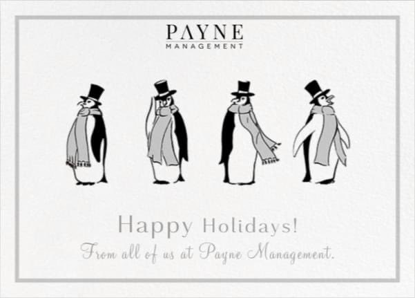 paynemgmt's tweet photo. We’re signing off for the holidays. See you all in the New Year! 

(Not you 2020, you’re not welcome) https://t.co/B9dA96qMGY