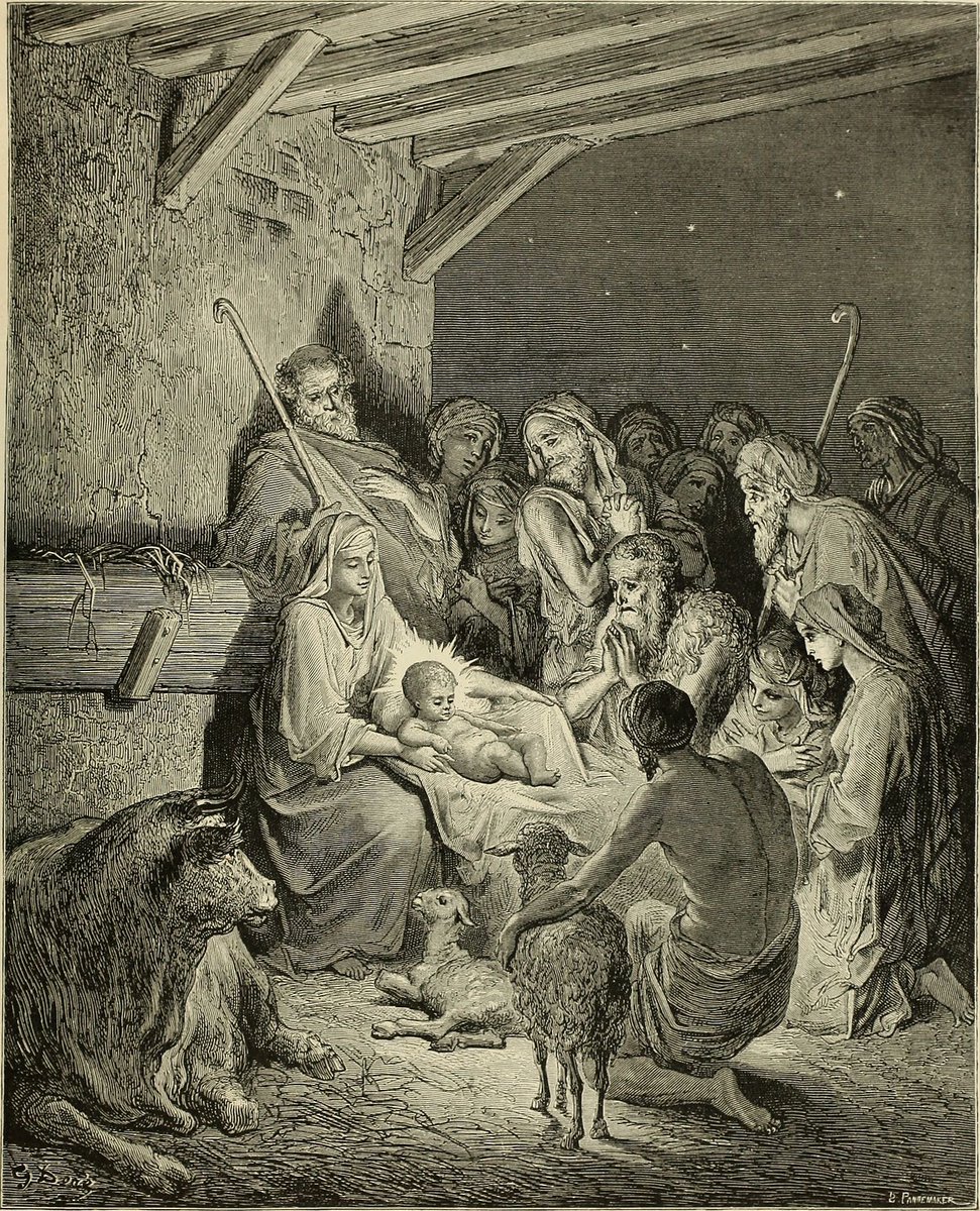 Nativity by Gustave Doré 1891