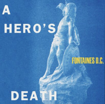 The prestigious Drums Eat Everything album of the year 2020 award goes to <a href="/fontainesdublin/">Fontaines D.C.</a> - A Hero’s Death ⭐️⭐️⭐️⭐️⭐️