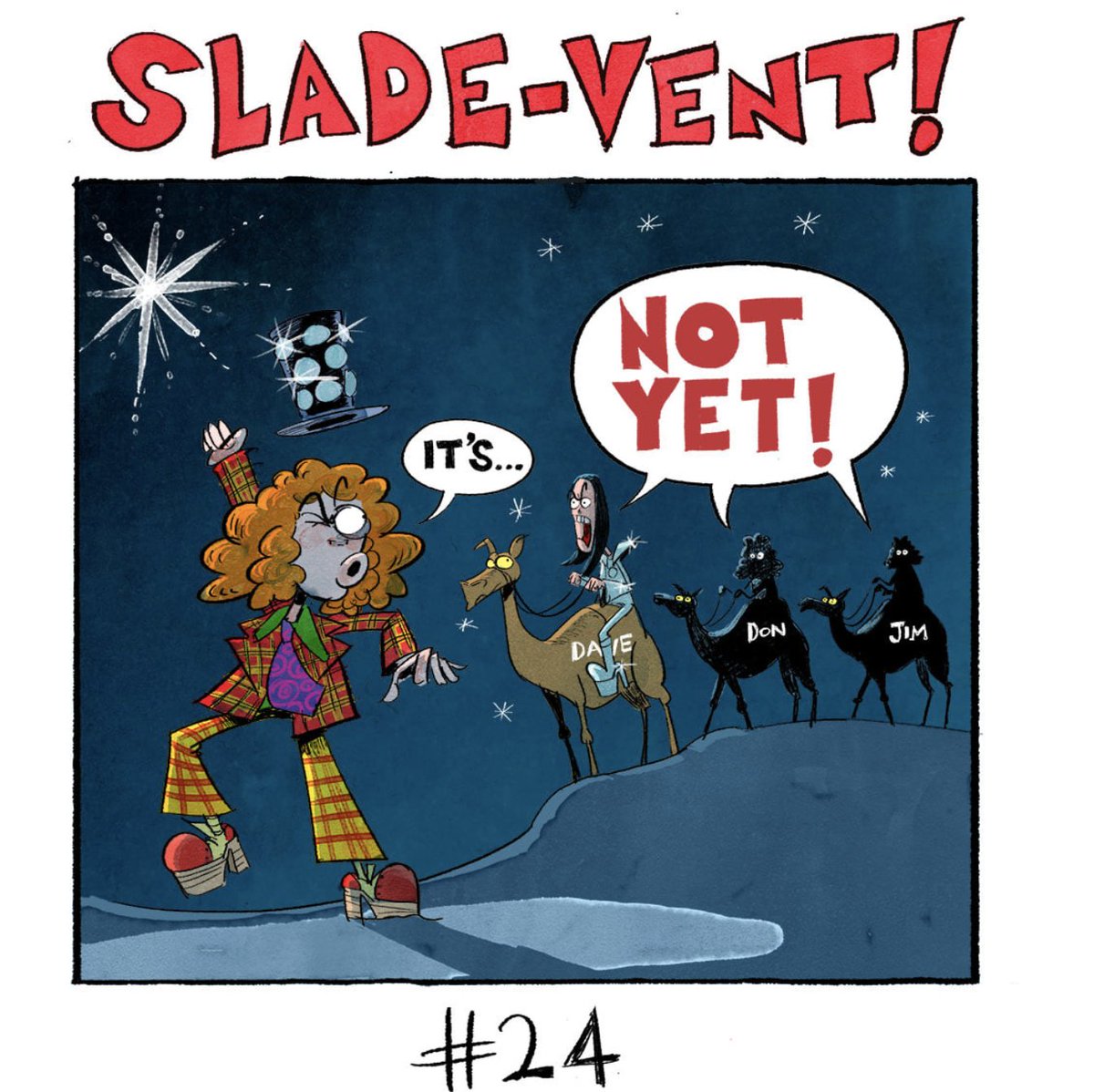 DylanWhite16's tweet photo. As it's #christmaseve here's #sladevent #24 by #stevemay
@SladeNews @DonGeorgePowell @jimleamusic Enjoy:) https://t.co/gxGUlmYz6f