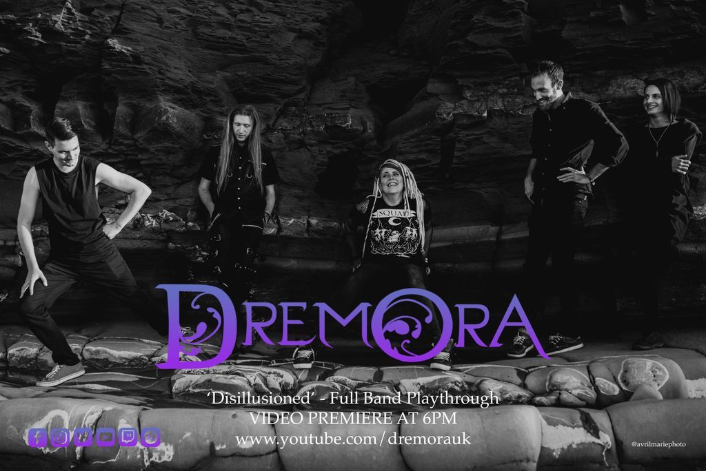 🌺💀 Disillusioned - Full Band Playthrough💀🌺
Video premiere at 6pm.
youtube.com/dremorauk
.
.
.
.
.
.
Photography by @avrilmariephoto
#dremora #dremorauk #newdremora #disillusioned #playthrough #musicplaythrough #metal #metalcore #melodicmetal #symphonicmetal #ukmetal