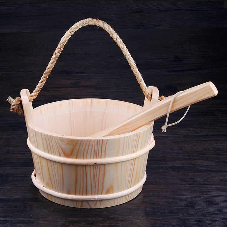 We will make greater achievements in the process of producing Sauna Pail And Ladle 6L Rope Handle Red Cedar/ Aspen/ Pine With Plastic Liner. https://t.co/3MFTNTX6Or #drysaunaaccessories https://t.co/nF5oR2aWBB