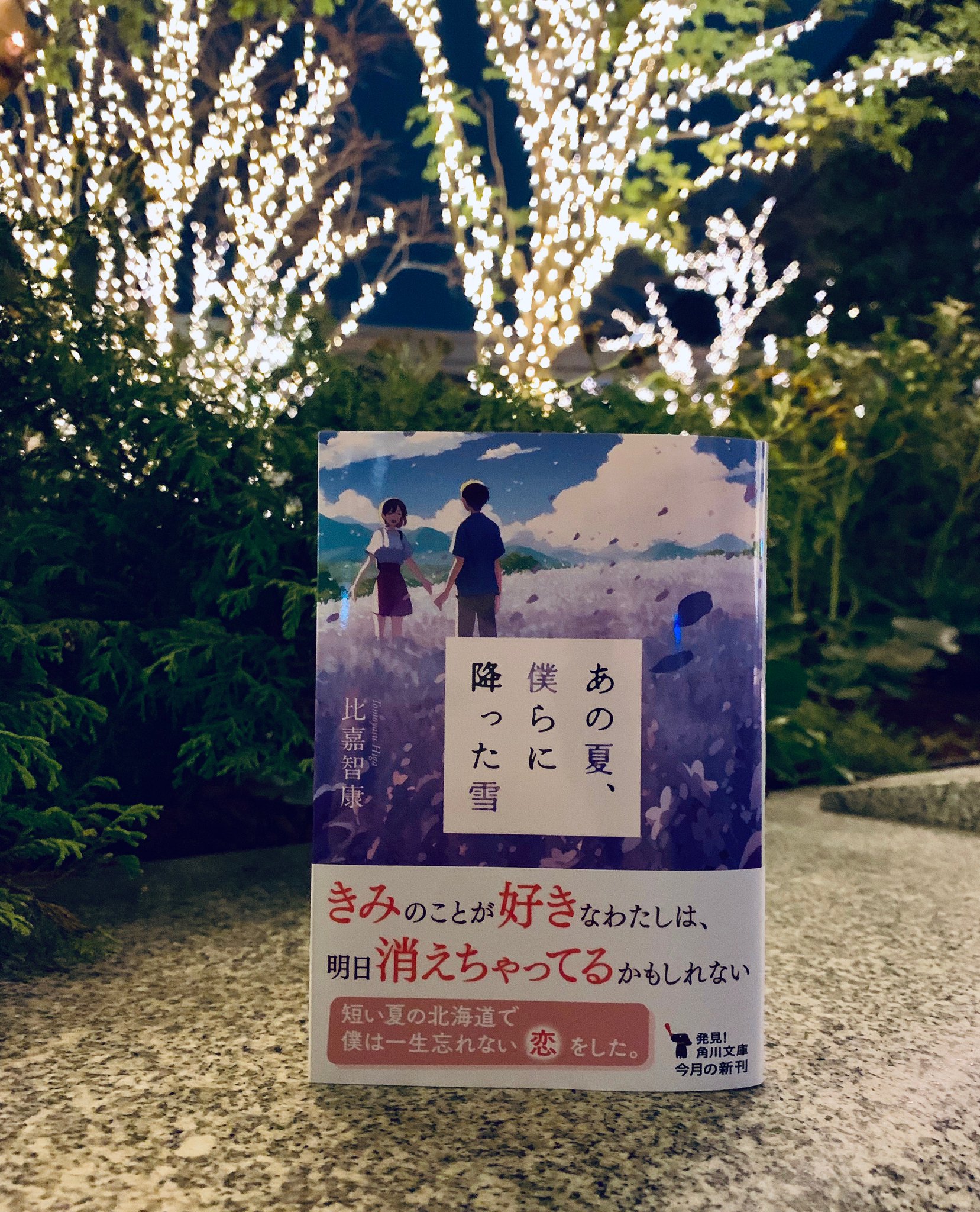 角川文庫 キャラクター文芸編集部 今日はクリスマスイブ あの夏 僕らに降った雪 発売日です ただでさえ せつなくて泣けてくる恋の物語ですが この時期に読むといっそう沁みる予感 忘れられない物語を 自分へのプレゼントにして下さい