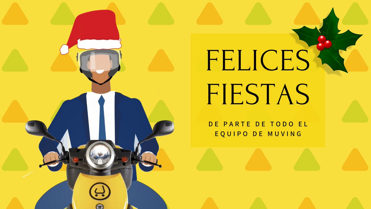 ¡Muchas gracias por acompañarnos en el viaje, minuto a minuto! FELICES FIESTAS 💛🎄🎊🥳

#FelizNavidad
#NavidadMuving
#muevetesindejarhuella
#moviliadsostenible
#motoelectrica
#motosharing
#movilidadcompartida
#sostenibilidad
#smartcity
#smartcities