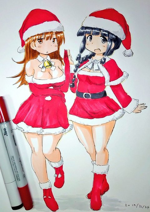 初雪のtwitterイラスト作品