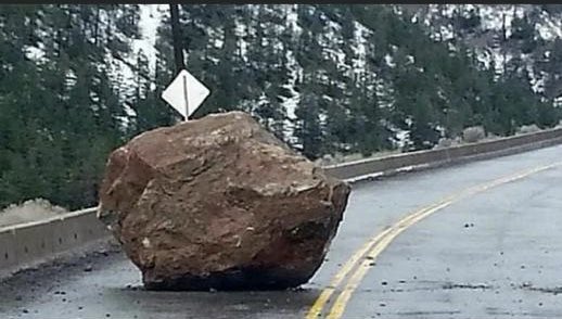 A hundred quid says there’s a coyote under there.