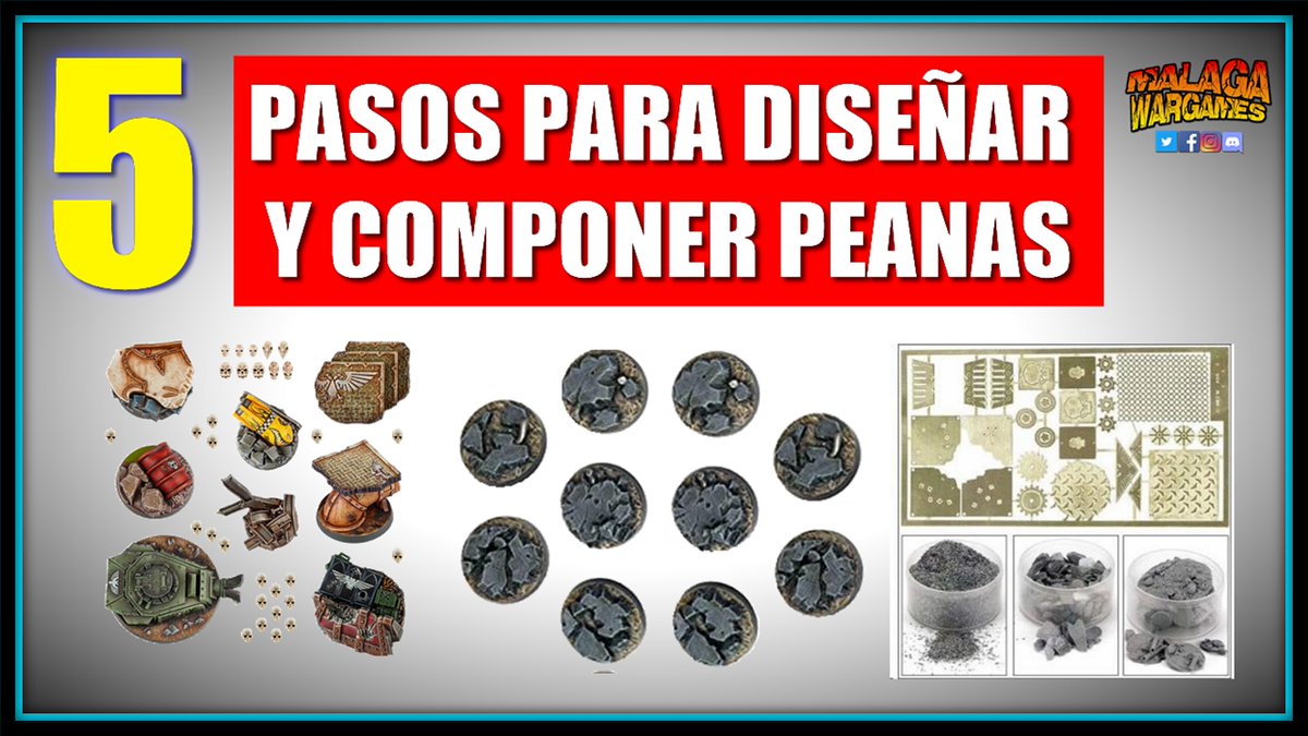 Israel_HA's tweet image. Nunca os habéis preguntado si lo estáis haciendo bien, o si se puede mejorar algo en vuestras peanas? Mirad la teoría del video y decidme si podéis aplicar algo nuevo. COMO DISEÑAR la DECORACIÓN de tus PEANAS de MINIATURAS youtu.be/tWsCXk_vq6I a través de @YouTube #modelismo