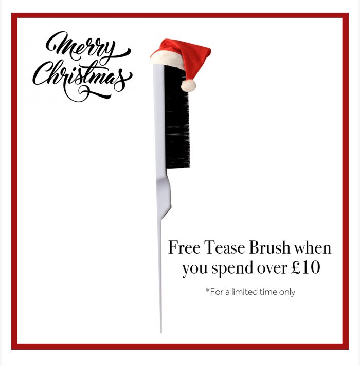 Our Christmas gift to you🎁🎄 

Limited time offer 💕

#christmasgift #freebrush #hairextensions #ukhairextensions #clipinhair