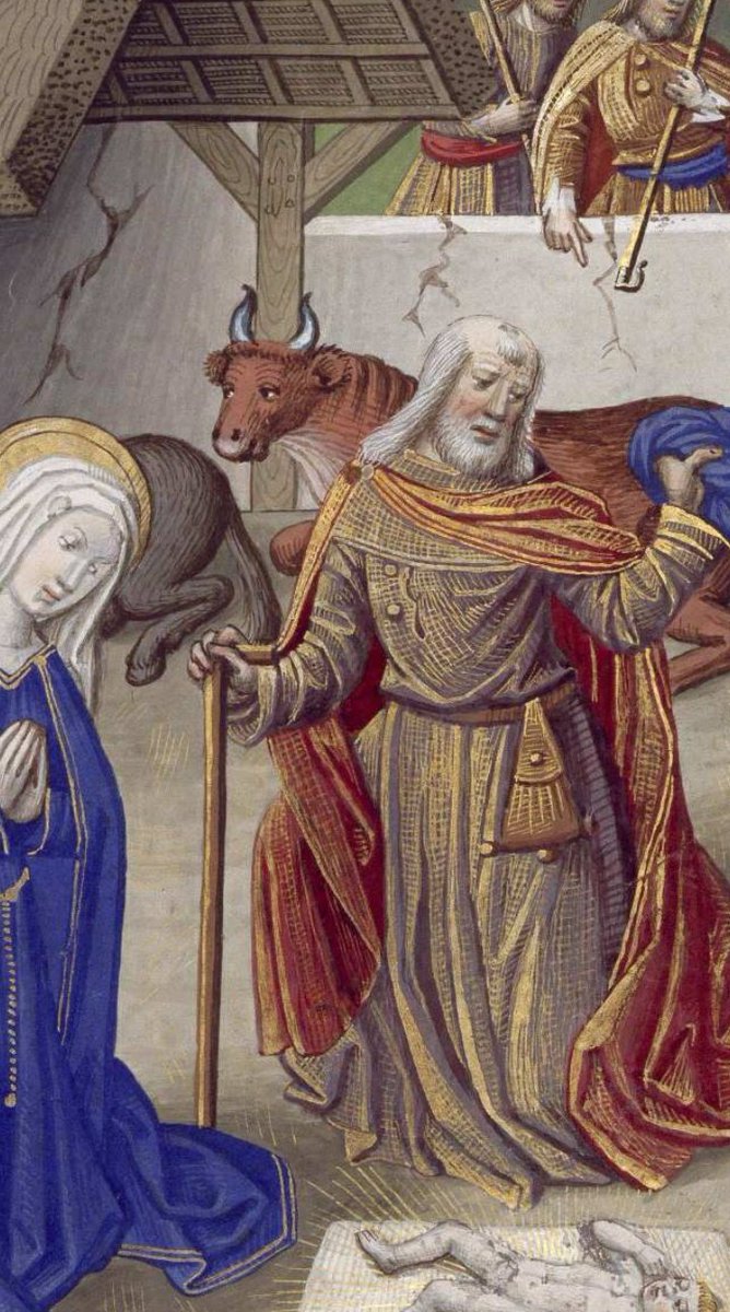 Os deseo toda la belleza posible para esta noche.Y no se me ocurre mejor forma de expresar este deseo que mediante estas obras de arte, que representan la Natividad y que están extraídas de bellos manuscritos.Empezamos.Libro de horas de Carlos VIII. Siglo XV.