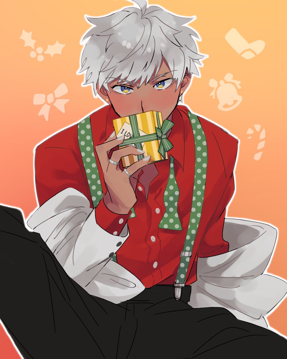 popoyasyu's tweet photo. #obeymefanart 
Merry Christmas‼︎💝 https://t.co/q40RLhJZMJ